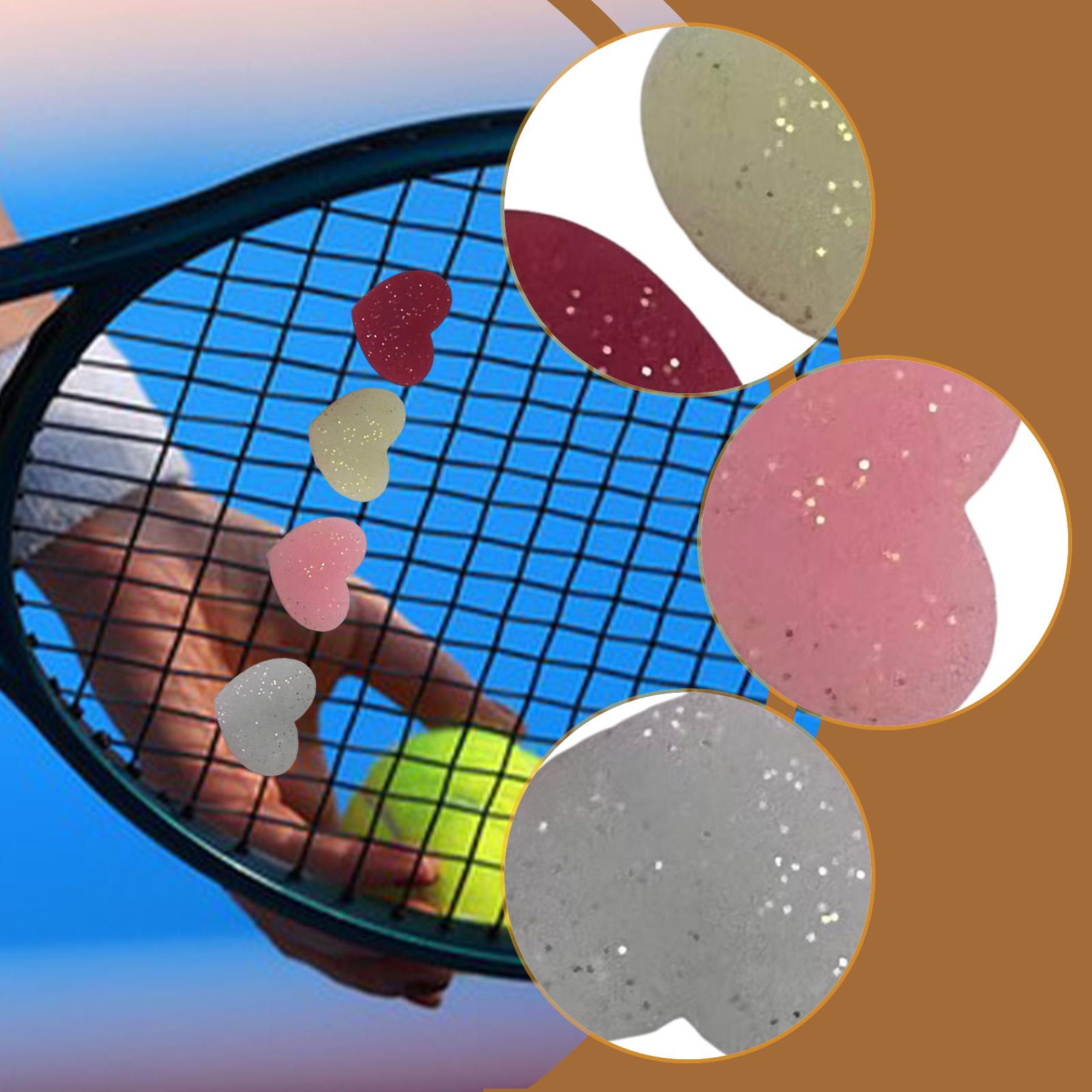Racket Vibration Dampener - 4x Tennis Racket Dampener Tennis Vibration