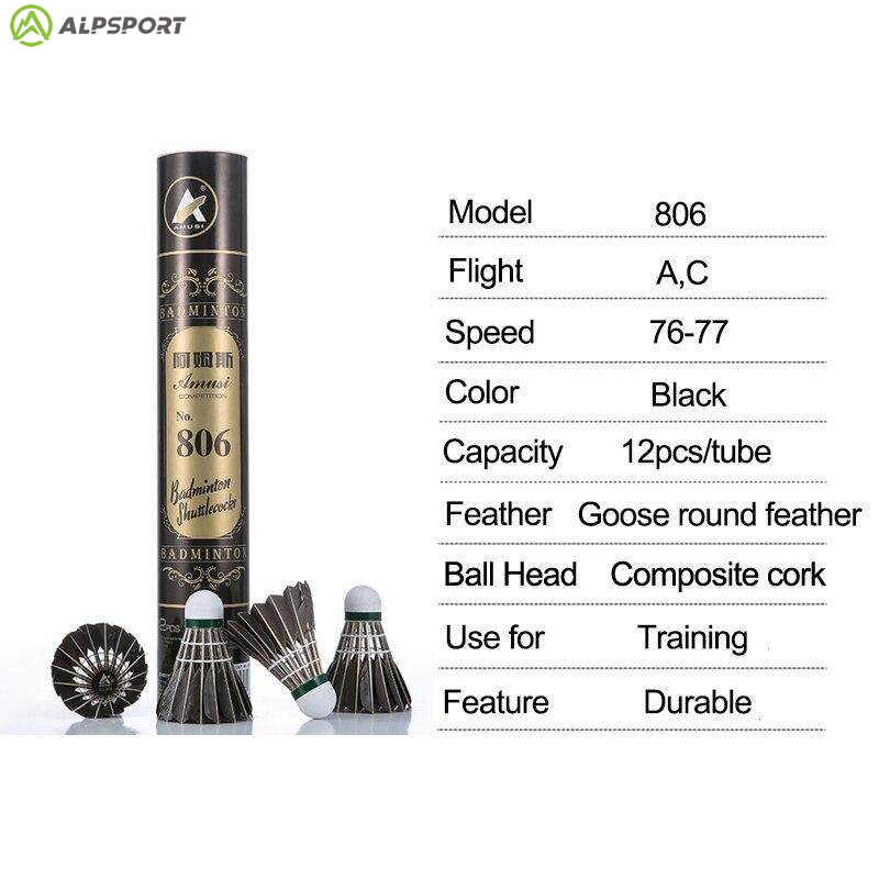 ALP 806 Badminton Shuttlecocks - Badminton Nylon Shuttlecock avaliação e preço