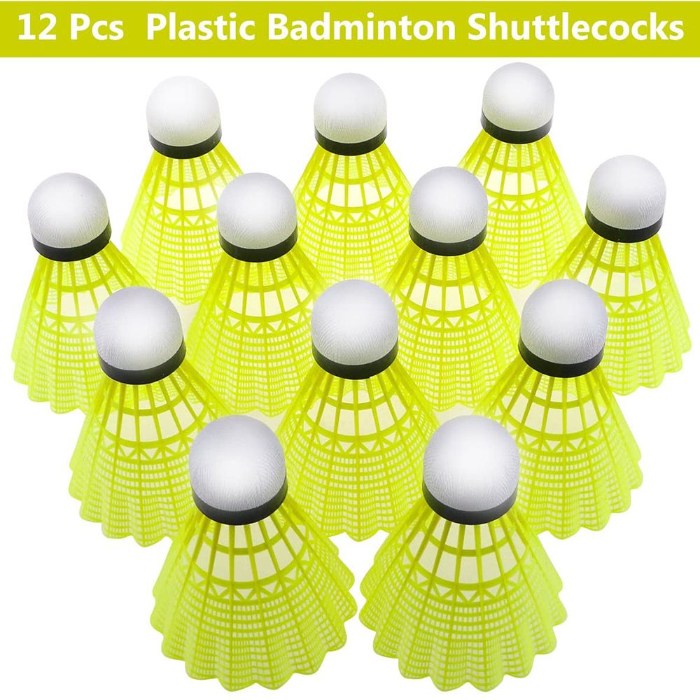Nylon Badminton Shuttlecocks w - Badminton Nylon Shuttlecock avaliação e preço