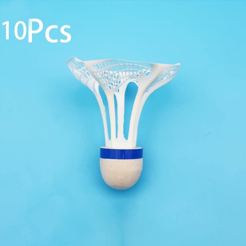 10pcs Wind-Resistant Badminton - Badminton Nylon Shuttlecock avaliação e preço