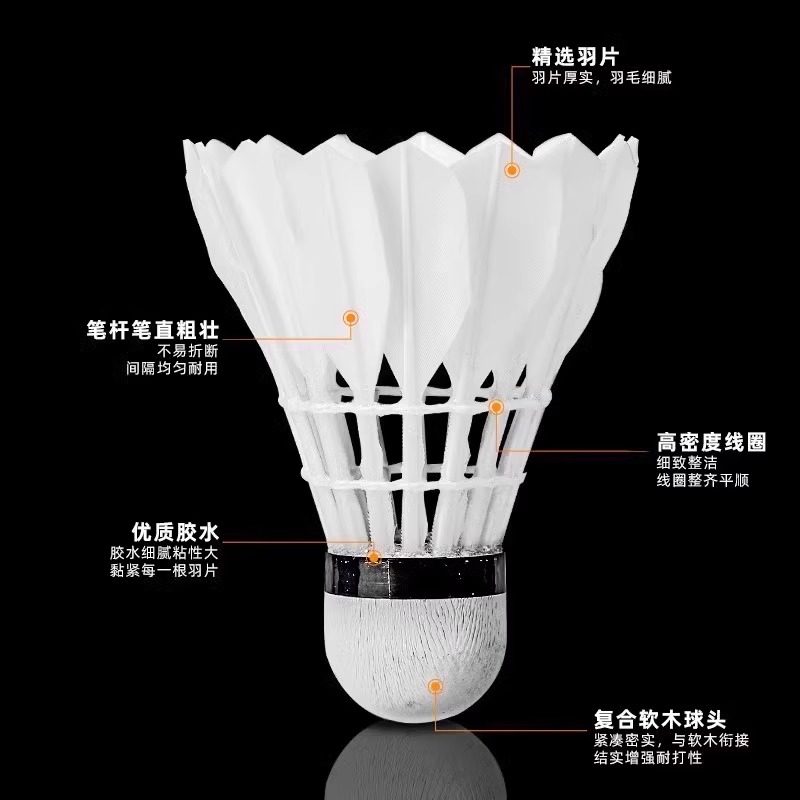 Lion Badminton Shuttlecock Goo - Badminton Nylon Shuttlecock avaliação e preço