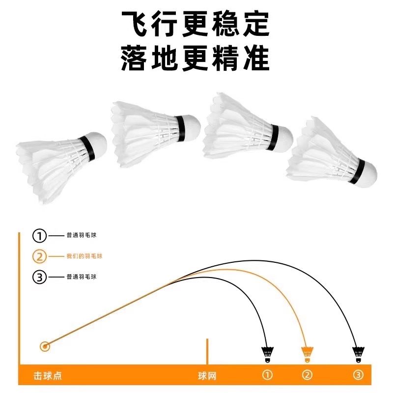 Lion Badminton Shuttlecock Goo - Badminton Nylon Shuttlecock avaliação e preço
