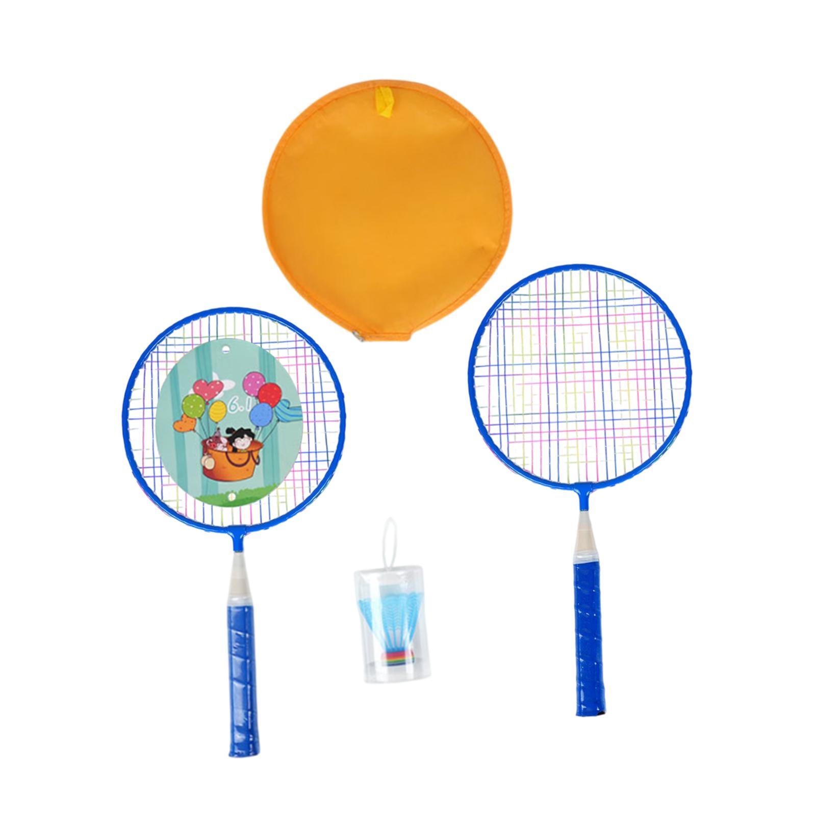Kids Badminton Rackets Set Bad - Badminton Nylon Shuttlecock avaliação e preço