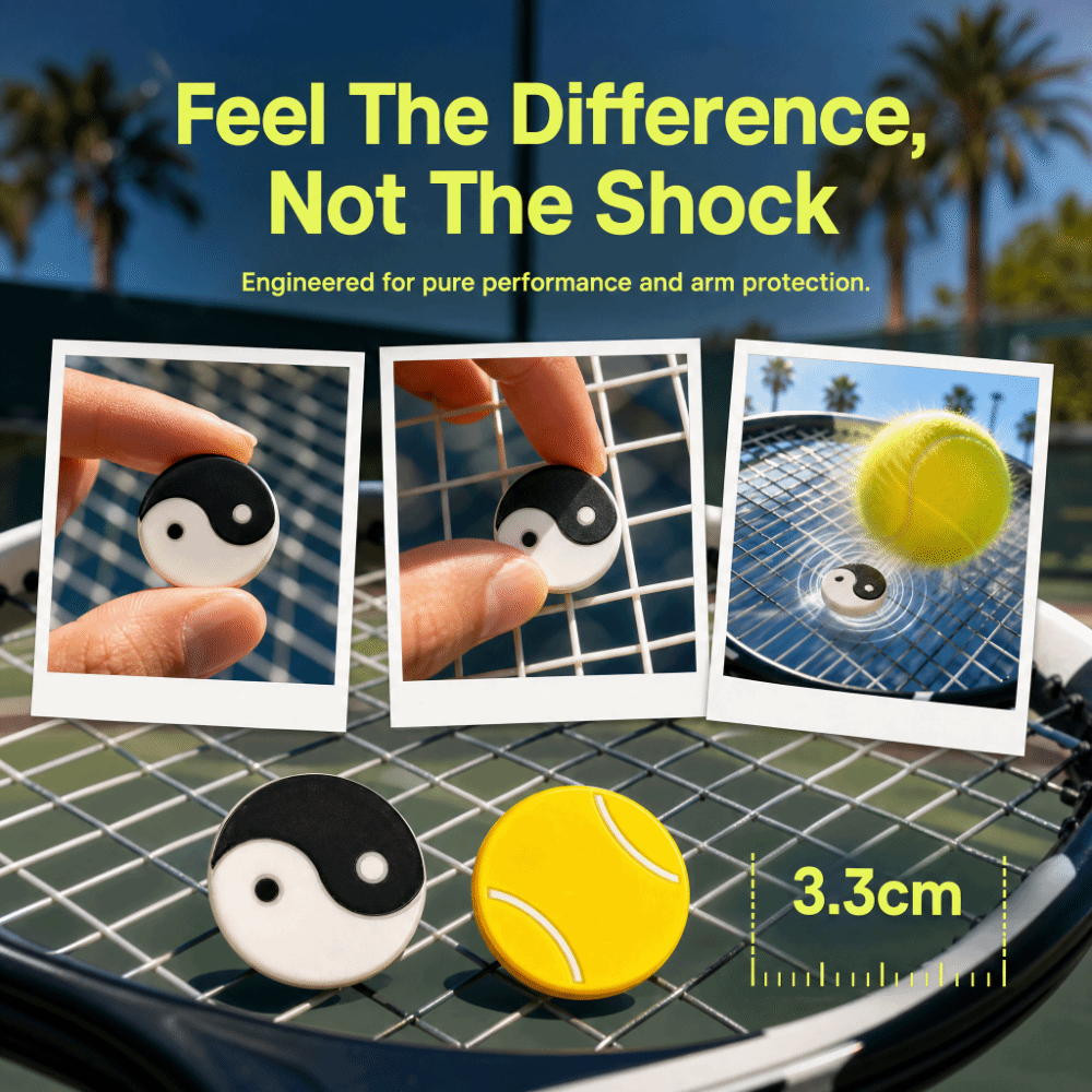 Shockproof Tennis Racket Shock - Racket Vibration Dampener avaliação e preço