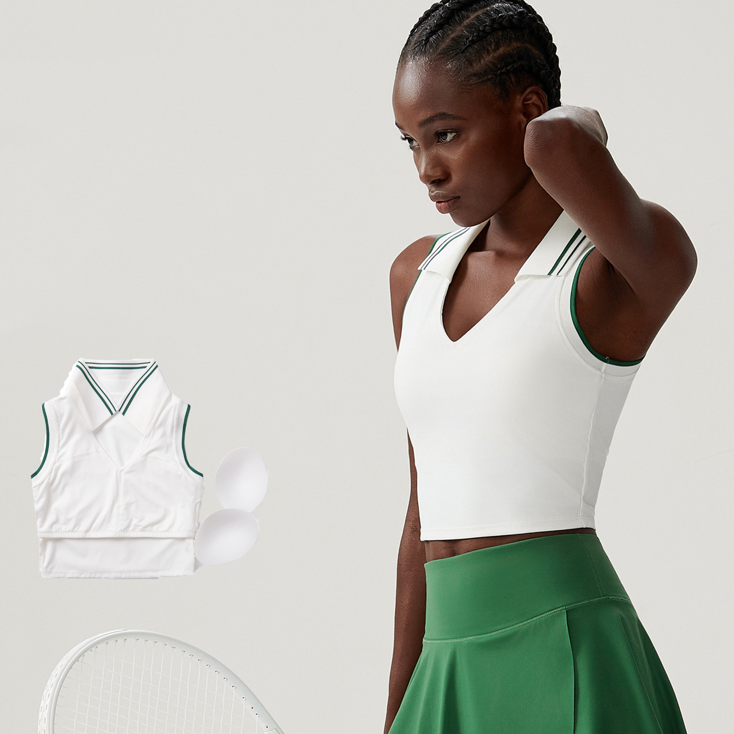Outdoor Sports Outfits for Wom - Badminton Outfit avaliação e preço