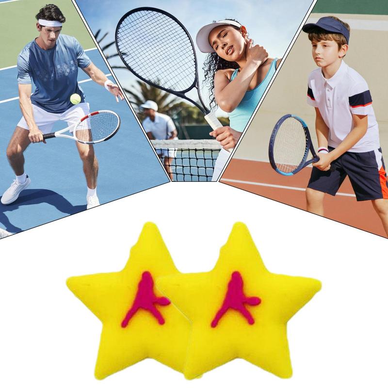 2Pcs Cartoon Tennis Racket Sho - Racket Vibration Dampener avaliação e preço
