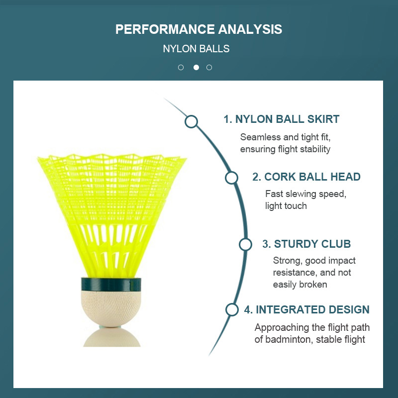 Kawasaki Nylon Ball N350 for T - Badminton Nylon Shuttlecock avaliação e preço
