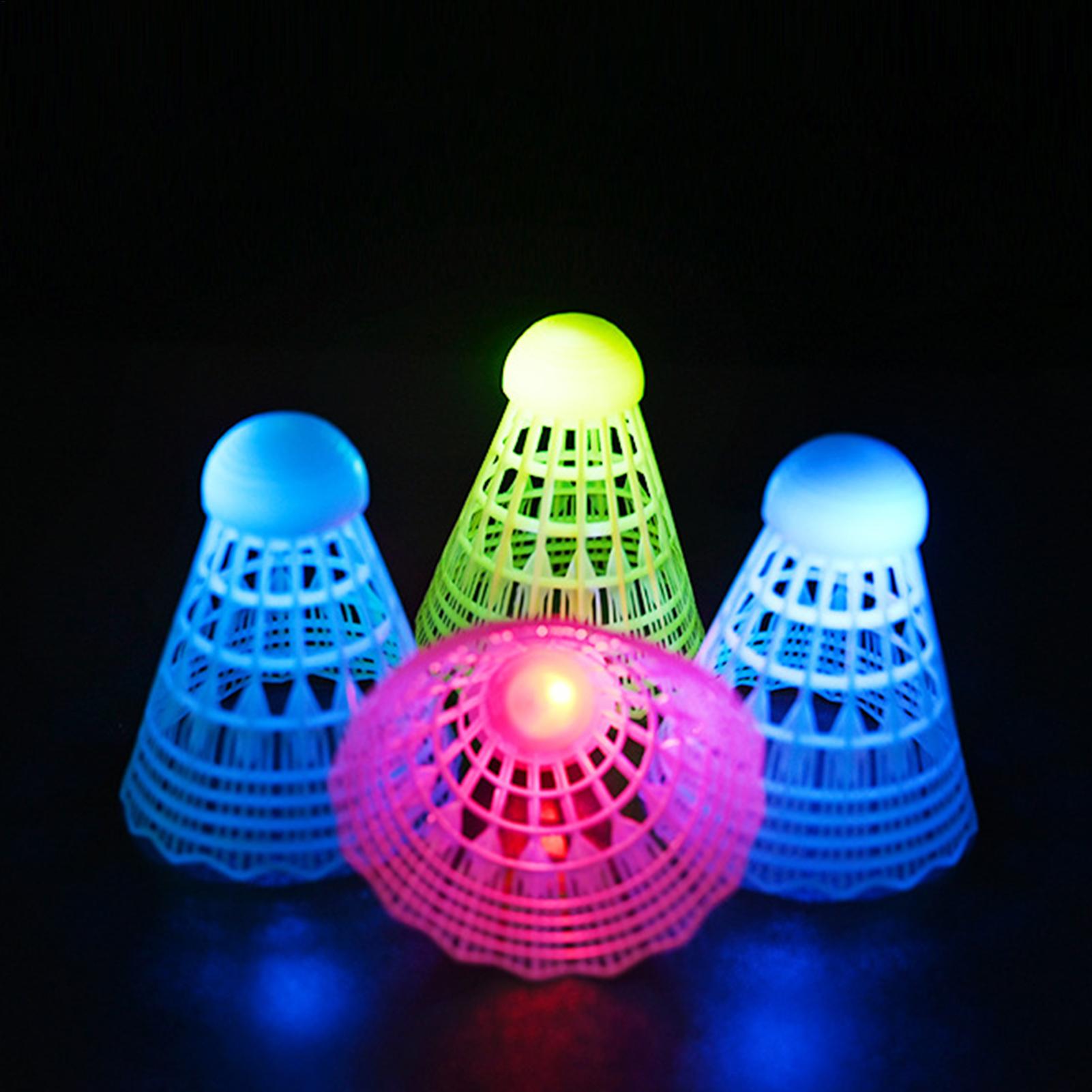 Luminous Badminton 3-Piece Glo - Badminton Nylon Shuttlecock avaliação e preço