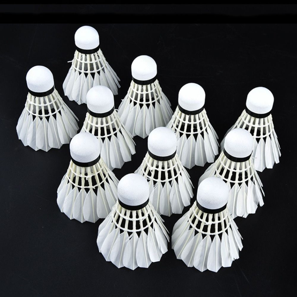 3/6/12Pcs New White Badminton  - Badminton Nylon Shuttlecock avaliação e preço