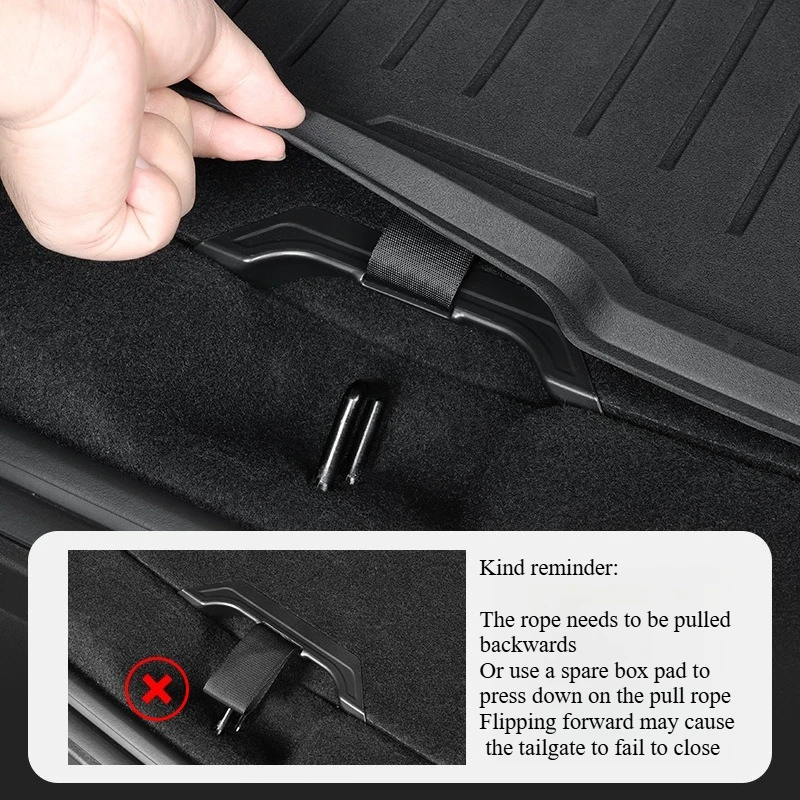 Car Rear Trunk Rope Draw Strin - String Tension Clip avaliação e preço