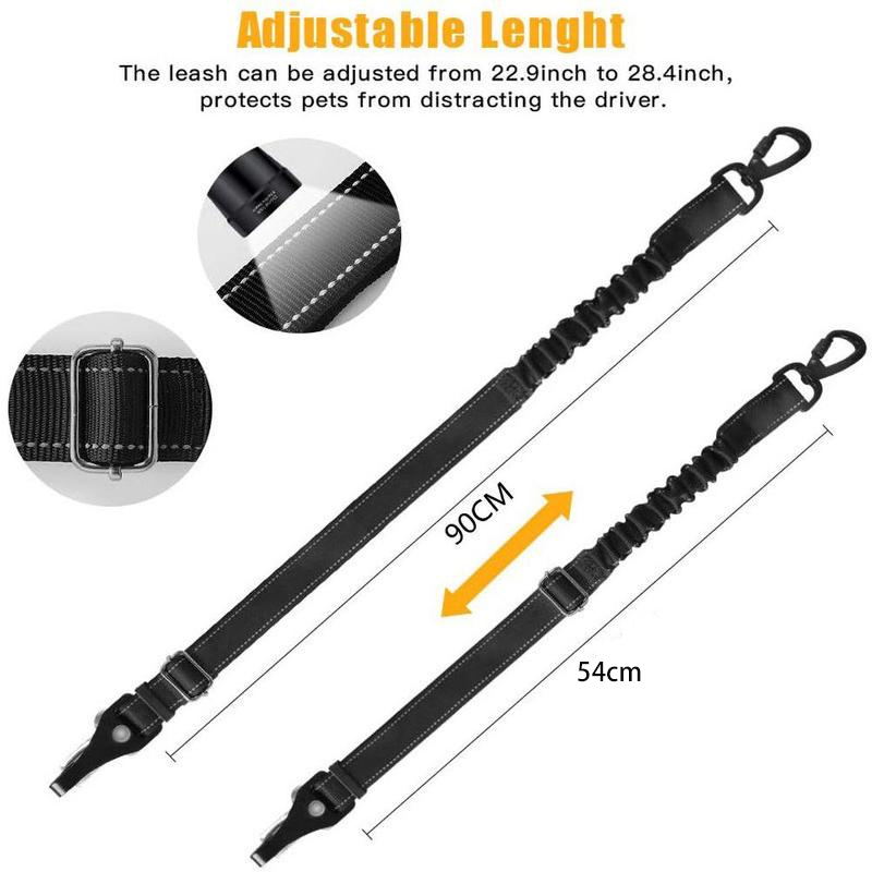 3 In 1 Pet Dog Car Seat Belt N - String Tension Clip avaliação e preço