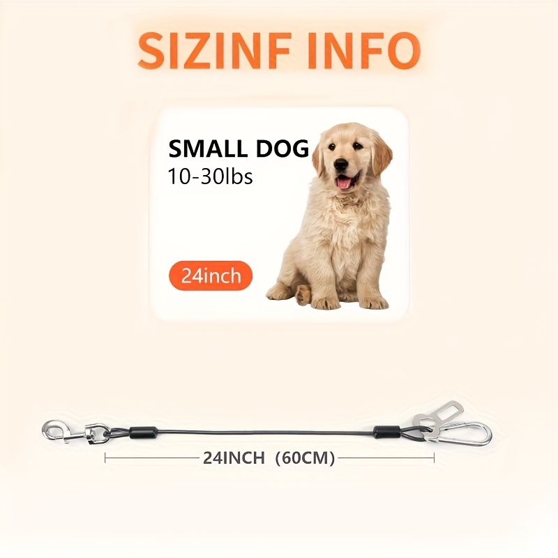 1 piece of dog car wire rope s - String Tension Clip avaliação e preço