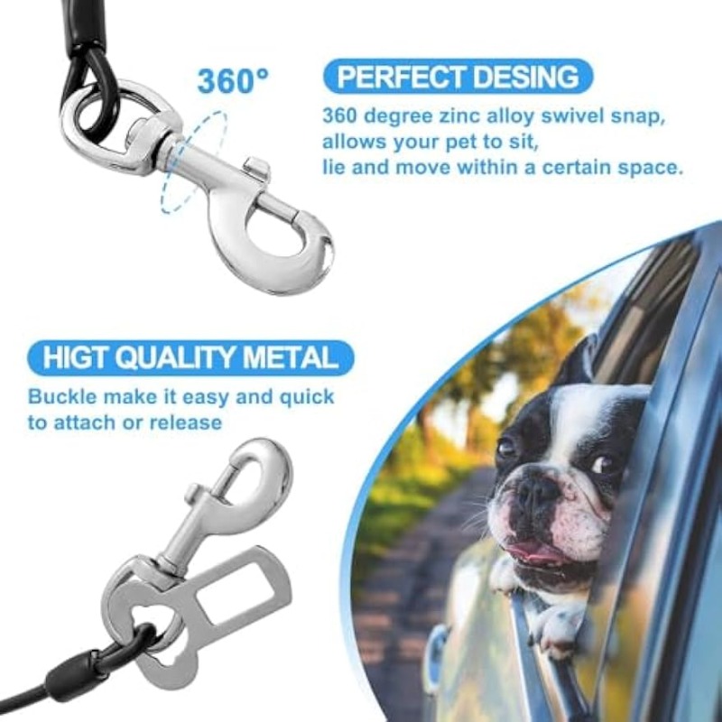 1 piece of dog car wire rope s - String Tension Clip avaliação e preço