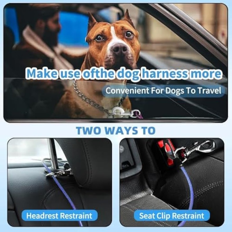 1 piece of dog car wire rope s - String Tension Clip avaliação e preço