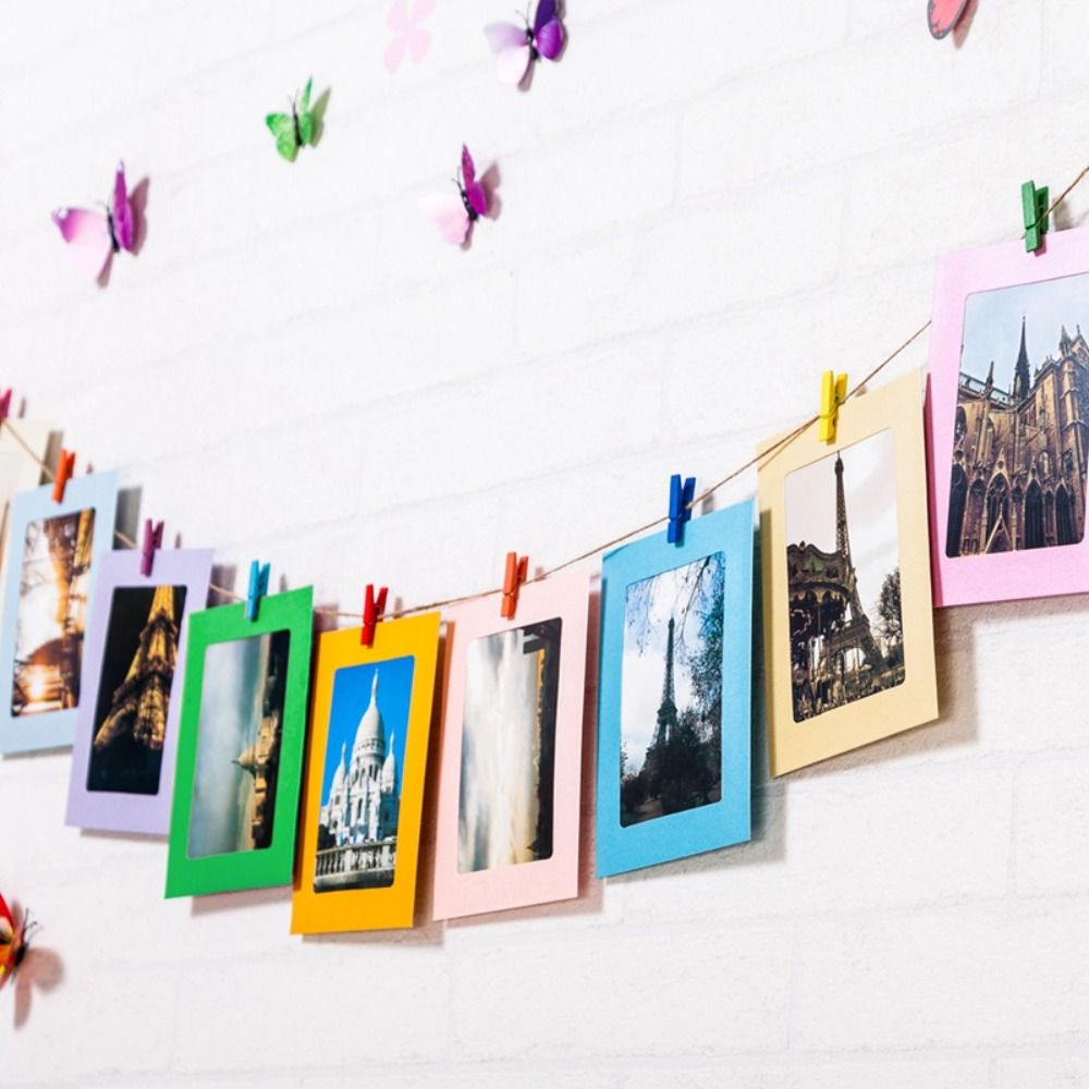 10Pcs DIY Craft Paper Photo Fr - String Tension Clip avaliação e preço