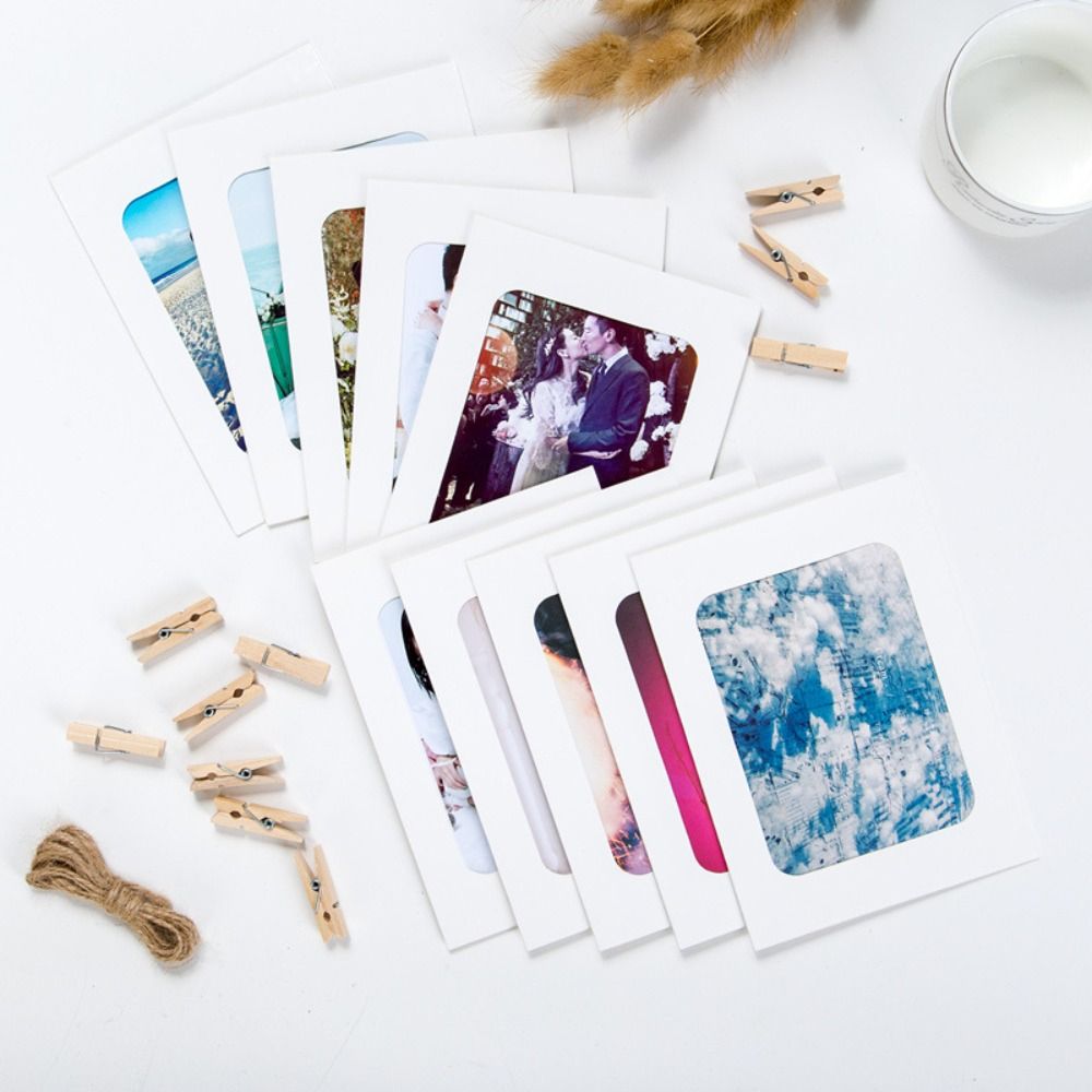 10Pcs DIY Craft Paper Photo Fr - String Tension Clip avaliação e preço