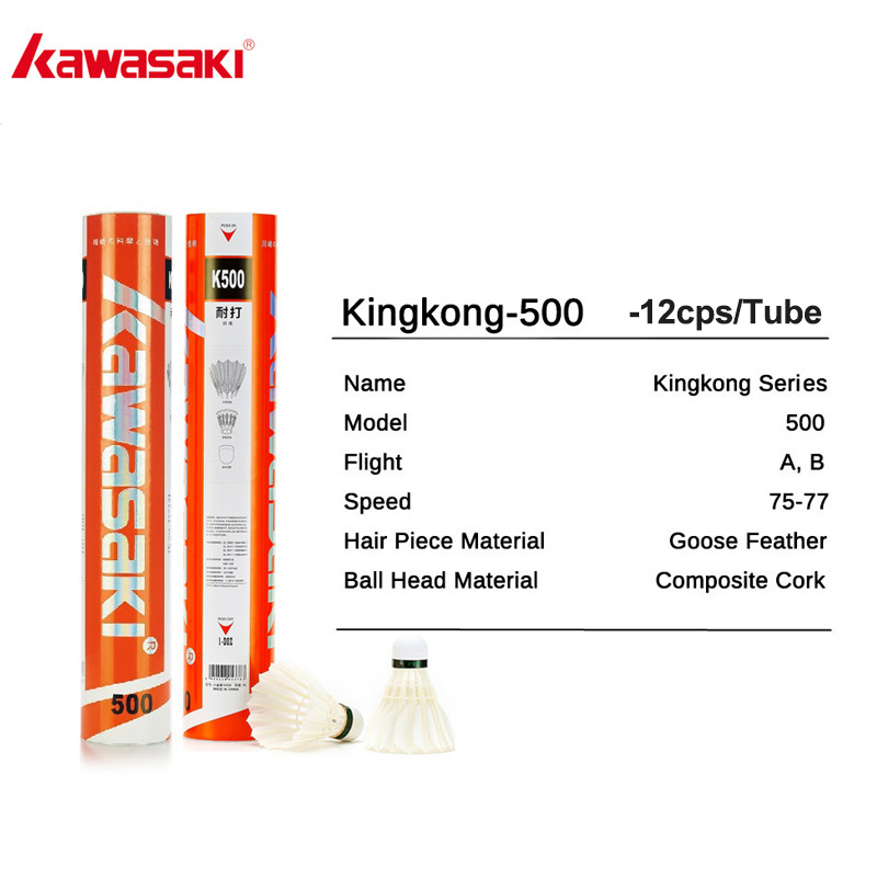 Kawasaki King Kong 500 / Queen - Badminton Nylon Shuttlecock avaliação e preço
