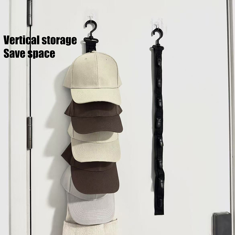 1PC PP Nylon Hat Rack Organize - String Tension Clip avaliação e preço