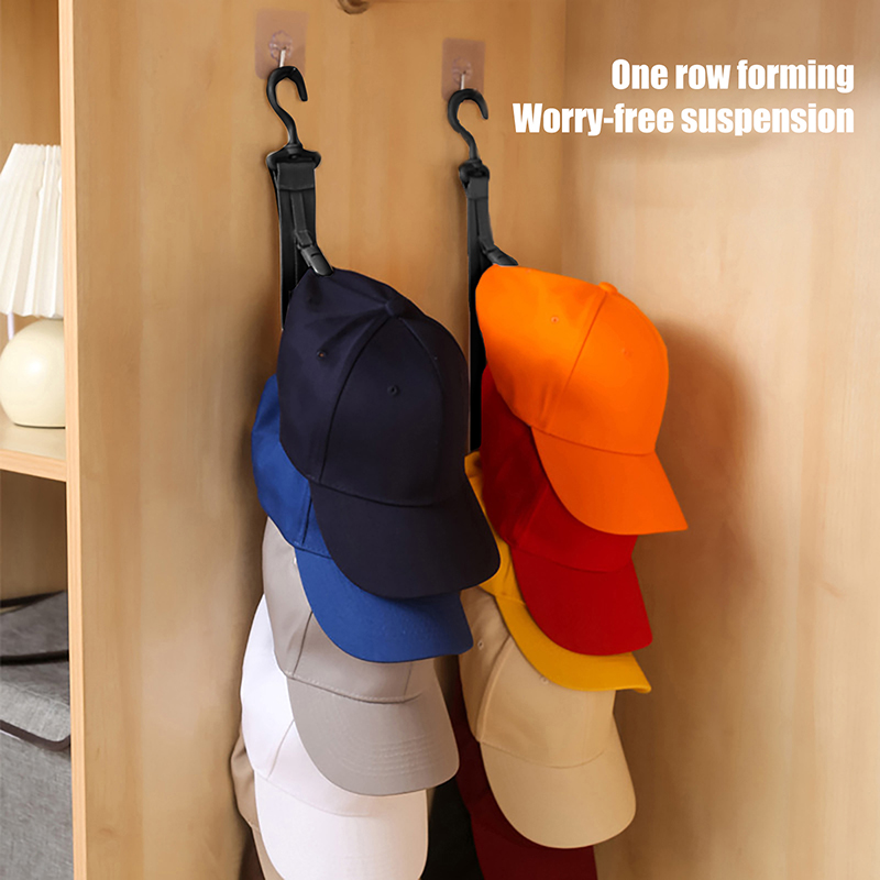 1PC PP Nylon Hat Rack Organize - String Tension Clip avaliação e preço