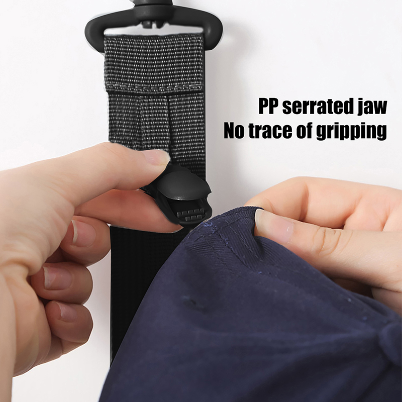 1PC PP Nylon Hat Rack Organize - String Tension Clip avaliação e preço